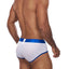 Agacio White/Royal Warm Mesh Brief