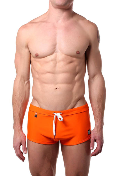 Alexander Cobb Carrot-Orange Swim Trunk