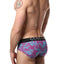 Alexander Cobb Pink & Blue Maori Tattoo Slip Brief