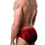 Alexander Cobb Red/Black Ross-Sea Swim Brief