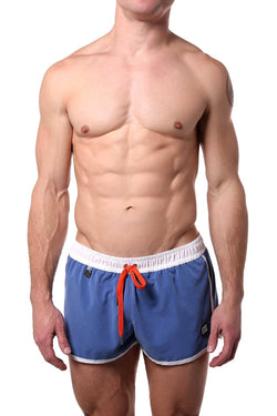 Alexander Cobb Steel-Blue Argentine-Sea Swim Short thumbnail 1