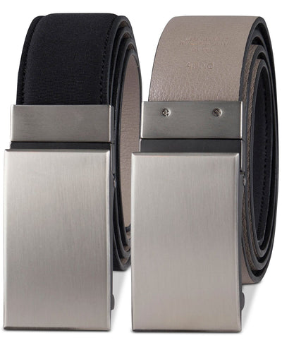 Alfani 35mm Neoprene Plaque Buckle Belt Black