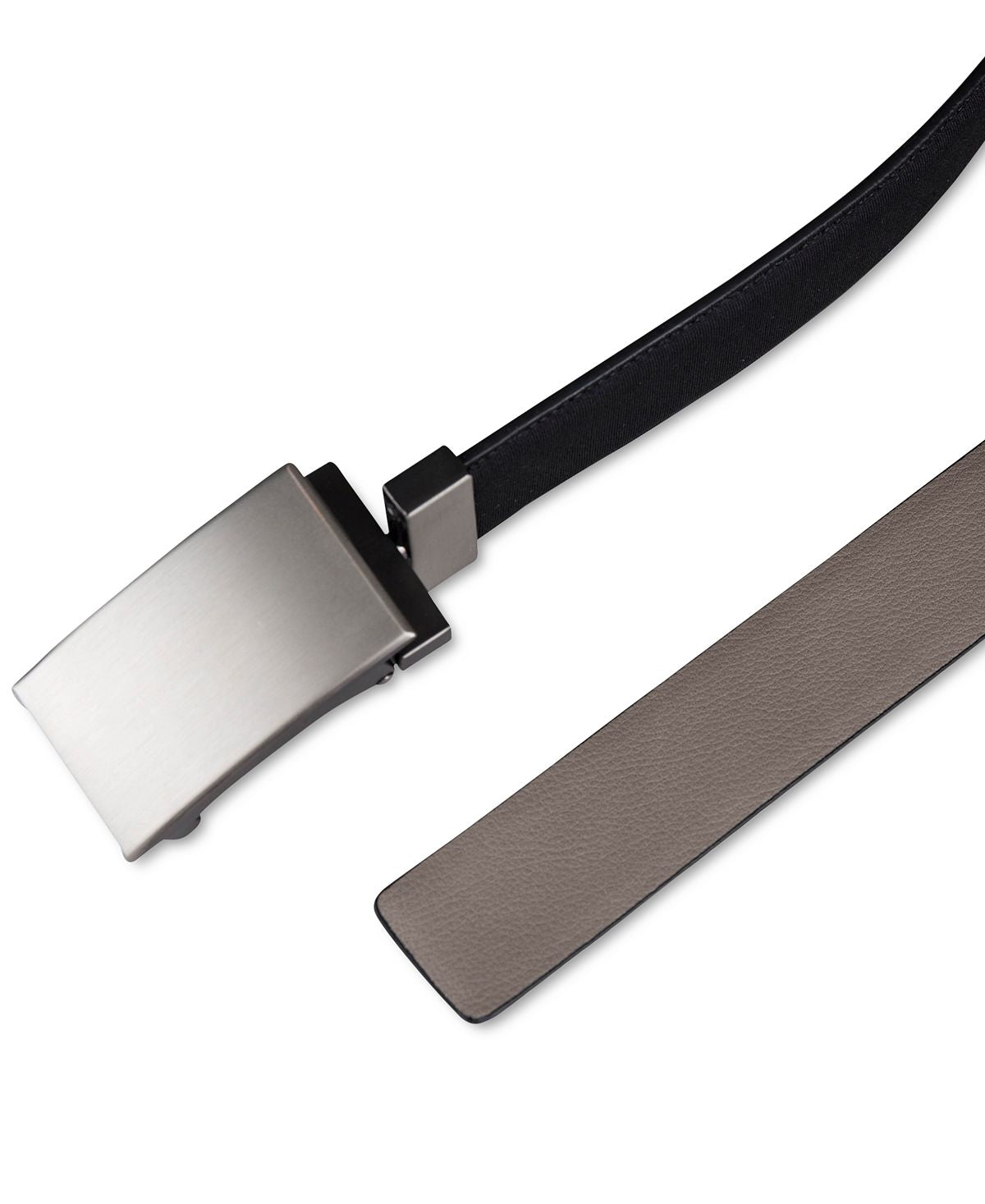 Alfani 35mm Neoprene Plaque Buckle Belt Black