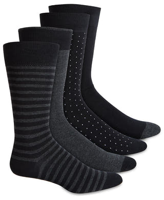 Alfani 4-pk. Socks Black