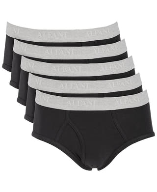 Alfani 5-pk. Stretch Briefs Black