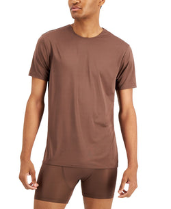 Alfani Air Mesh Undershirt Dark Brown thumbnail 1