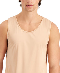 Alfani Air Mesh Undershirt Tank Beige thumbnail 2