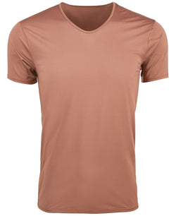 Alfani Air Mesh V-neck Undershirt Brown thumbnail 2
