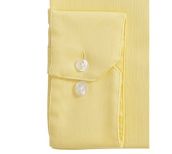 Alfani Alfatech By Bedford Cord Classic/regular Fit Dress Shirt Canary Yellow thumbnail 2