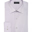 Alfani Alfatech By Bedford Cord Classic/regular Fit Dress Shirt Silver