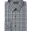 Alfani Alfatech Gingham Dress Shirt Grey
