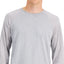 Alfani Alfatech Long-sleeve Shirt Casual Grey Opd