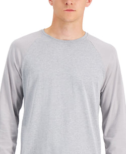 Alfani Alfatech Long-sleeve Shirt Casual Grey Opd thumbnail 3