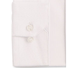 Alfani Alfatech Slim-fit Performance Stretch Moisture-wicking Wrinkle-resistant Cube-print Dress Shirt White thumbnail 2