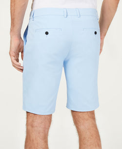 Alfani Alfatech Stretch Waistband 9" Shorts Blue Belle thumbnail 2