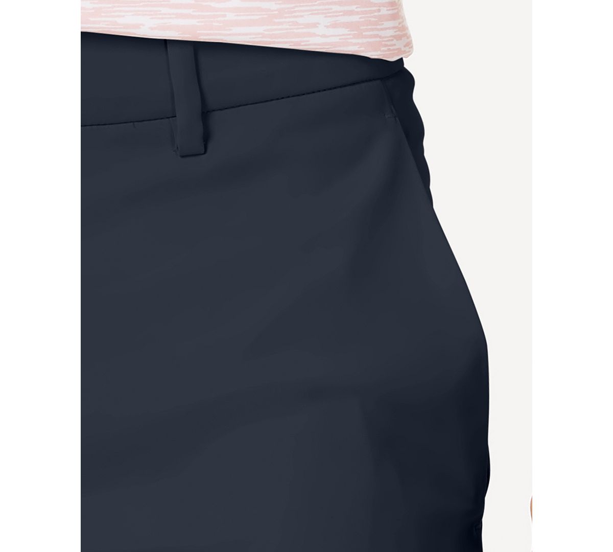 Alfani Alfatech Stretch Waistband 9" Shorts Deep Indigo