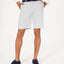 Alfani Alfatech Stretch Waistband 9" Shorts Grey Heather