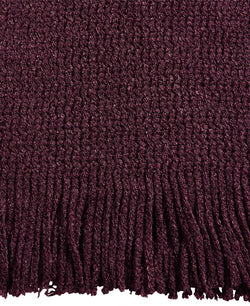 Alfani Beanie & Scarf Gift Set Burgundy thumbnail 2