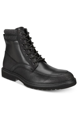 Alfani Black Moc-Toe Utility Boot thumbnail 1
