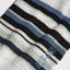 Alfani Blue Stripe Crew Socks Blue