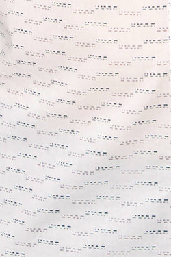 Alfani Bright White/Green Geo-Print Hudson Shirt thumbnail 2