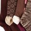 Alfani Burgundy Printed Crew Socks 4 Pk. Burgundy Pack