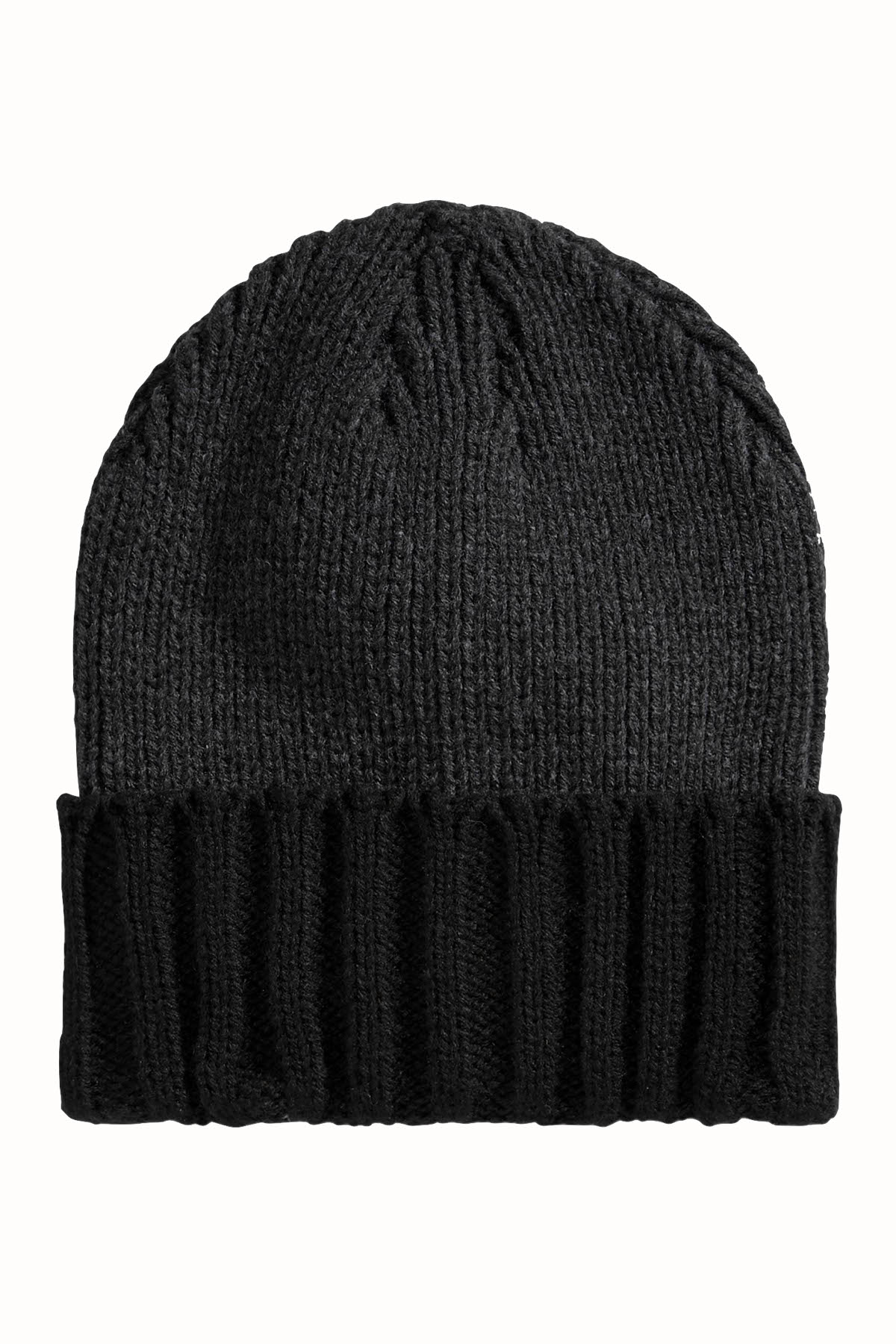 Alfani Charcoal/Black Cuffed Beanie