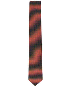 Alfani Ciley Stripe Tie Cognac thumbnail 2