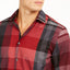 Alfani Classic-fit Plaid Shirt Cherry Candy
