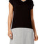 Alfani Colorblock Contrast Panel Sleepshirt in Black