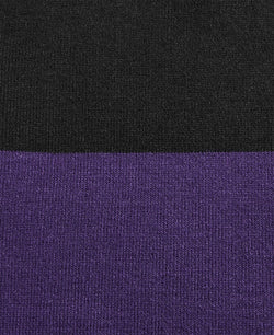 Alfani Colorblocked Blanket Scarf Purple Black thumbnail 2