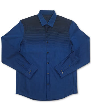 Alfani Croydon Woven Shirt Acapulco