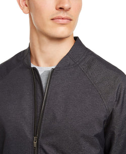Alfani Deep Twill Bomber Jacket Midnight Blue thumbnail 2