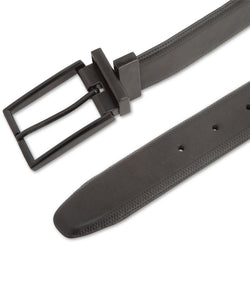 Alfani Embossed Stretch Reversible Belt Black thumbnail 4
