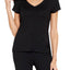 Alfani Essentials Lounge Top in Onyx Pindot