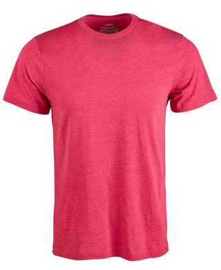 Alfani Fashion Heathers T-shirt Magenta