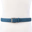 Alfani Faux-suede Belt Blue