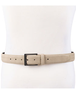 Alfani Faux-suede Belt Khaki thumbnail 3