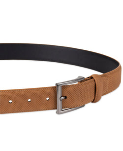 Alfani Faux-suede Belt Tan thumbnail 4