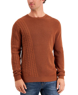 Alfani Geo-stich Sweater Tortoise Shell thumbnail 1