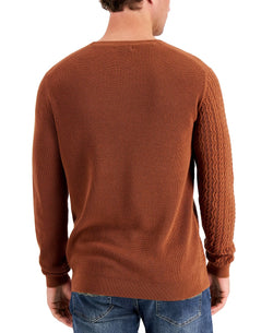 Alfani Geo-stich Sweater Tortoise Shell thumbnail 2