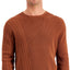 Alfani Geo-stich Sweater Tortoise Shell