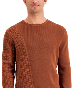 Alfani Geo-stich Sweater Tortoise Shell thumbnail 3