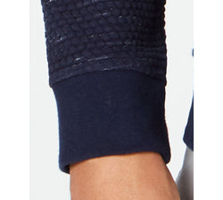 Alfani Heathered Sweatshirt Blue Midnight thumbnail 3