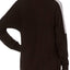 Alfani Intimates Black Color-Blocked Cozy Lounge Top