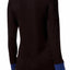 Alfani Intimates Black Colorblock Contrast-Cuff Lounge Top