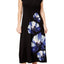 Alfani Intimates Classic-Black Pansy-Print Knit Nightgown