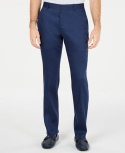 Alfani Linen Pants Navy thumbnail 1