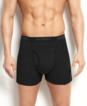 Alfani Men's Big and Tall Tagless Boxer Brief, 3-Pack