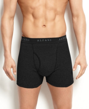 Alfani Men's Big and Tall Tagless Boxer Brief, 3-Pack